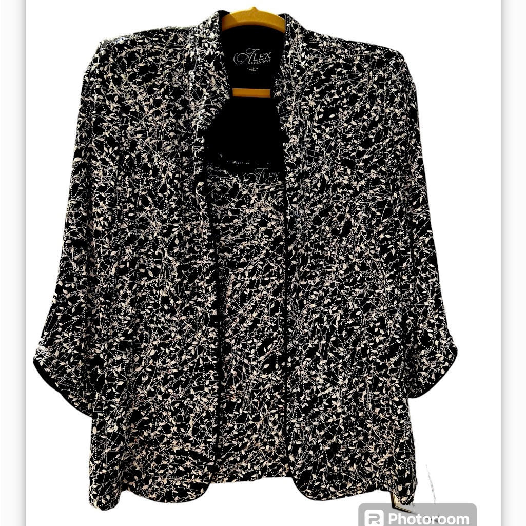 Nwt Alex Evening 2 Piece Set